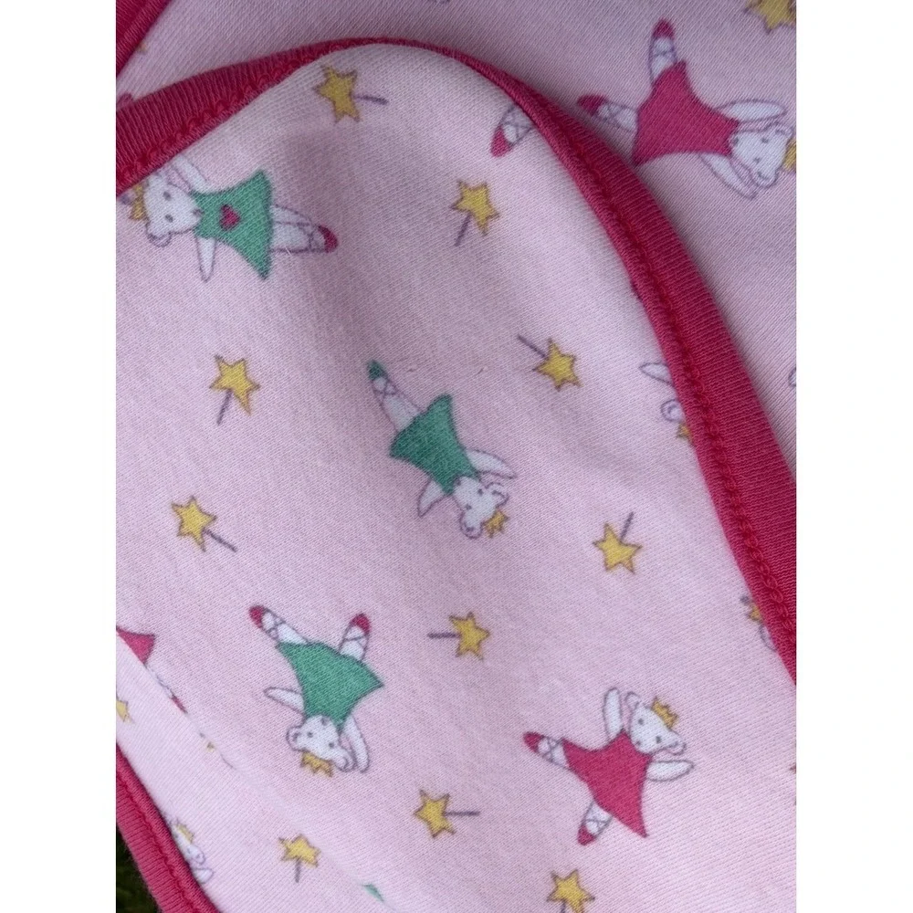 Vintage Gymboree Rainbow Tag Princess Ballerina Mouse Baby‎ Blanket RARE